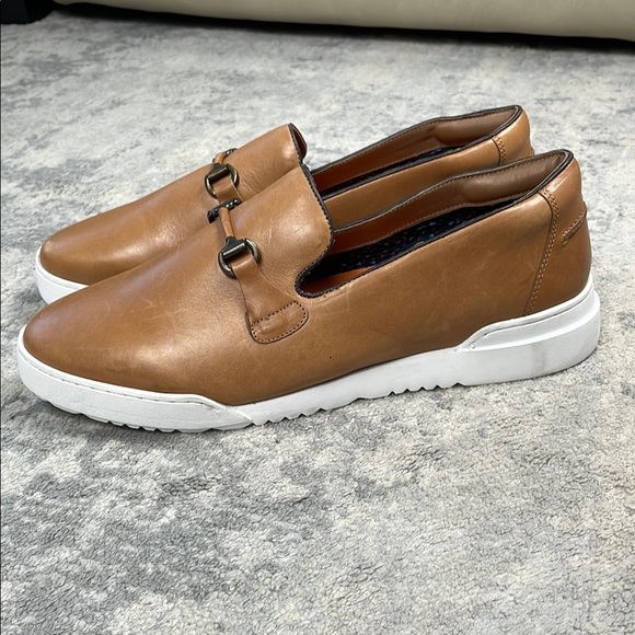 New Thomas & Vine Dane Horsebit Loafers Sneakers Brown Leather Lightweight 13 - Picture 5 of 15